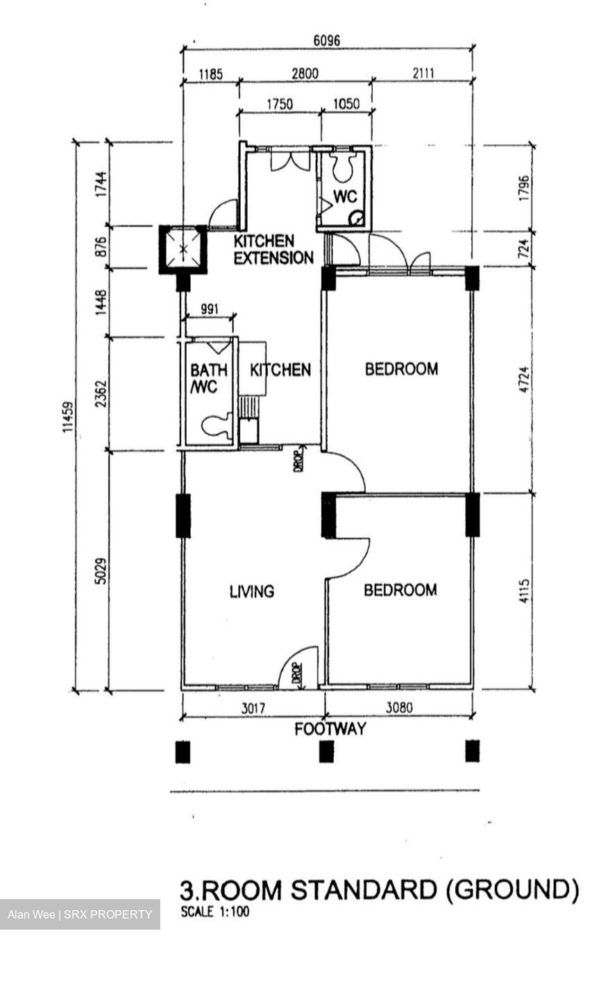 Blk 88 Commonwealth Heights (Queenstown), HDB 3 Rooms #529069241